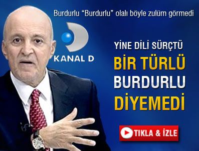 MEHMET ALİ BİRAND - Birand bir türlü Burdurlu diyemedi