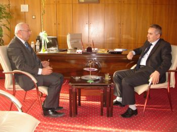 BIRGI - Birgi Belde Belediye Başkanı Şener, Müftü Bilgiç`i Ziyaret Etti