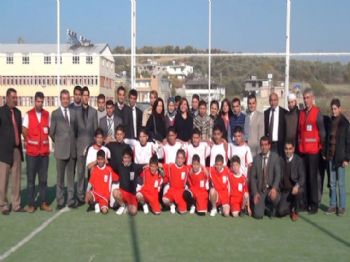 ALI ARSLANTAŞ - Çadır Kentteki Çocuklar İçin Futbol Turnuvası Düzenlendi