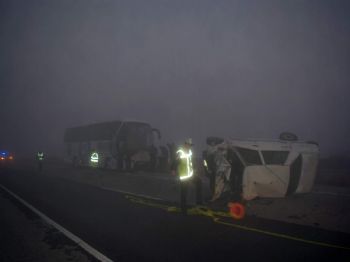 KEMAL ÇELIK - (özel Haber) Çorum`da Trafik Kazası: 2 Ölü
