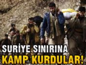 PKK suriye sınırında kamp kurdu