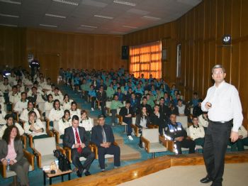 ÖMER VURAL - Polislerden Öğrencilere Seminer