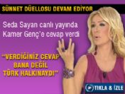 'Bu verdiğiniz cevap bana değil, Türk halkınaydı'