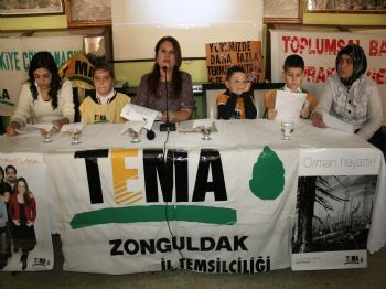 MADEN MÜHENDISLERI ODASı - Tema Gönüllüleri Erozyonla Mücadele Haftasını Kutladı