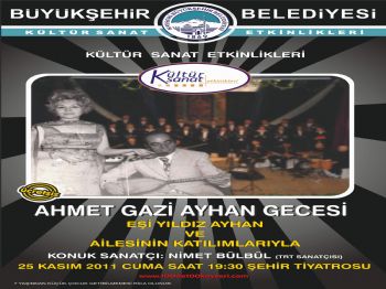 Usta Sanatçı Türküleriyle Anılacak