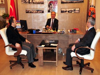 NURETTIN ÖZTÜRK - Omü İibf`den Atakum Belediyesi`ne Ziyaret