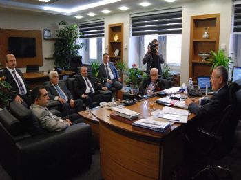 İSMAIL KORKMAZ - Tso`dan Ceylan`a Hayırlı Olsun Ziyareti