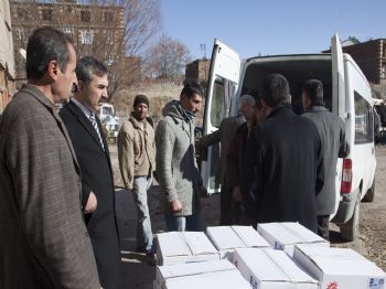 Ahlat Belediyesi`nden Okullara Temizlik Yardımı