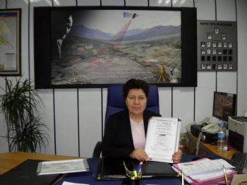 ALI KATıRCı - Bafra Tapu ve Kadastro Müdürlüğü`ne Kalite Belgesi