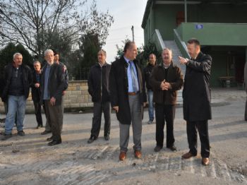 KÖSEKÖY - Başkan Karabalık Tepecik Mahallesinde İncelemelerde Bulundu