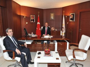 BEŞIR AYANOĞLU - Emniyet Müdürü Kara, Belediye Başkanı Ayanoğlu’nu Ziyaret Etti
