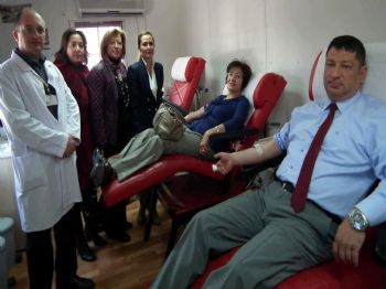 Kadına Şiddete Karşı ‘kan Dökmeyin, Kan Bağışlayın’ Kampanyası