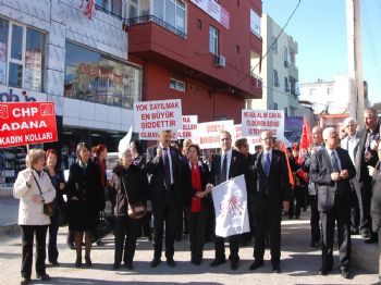 Kadına Şiddete Tepki Gösterdiler