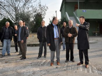 Kartepe Belediye Başkanı, Tepecik`te İnceleme Yaptı