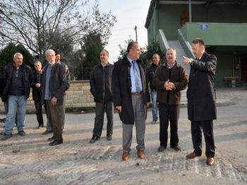 Kartepe Belediye Başkanı, Tepecik`te İnceleme Yaptı