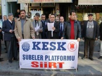 Kesk Şubeler Platformu`ndan `kadına Şiddet` Açıklaması