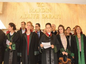 Mardin Barosu Kadına Şiddeti Kınadı