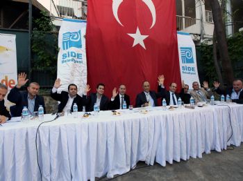 SIDE BELEDIYESI - Meclis Planı Onayladı
