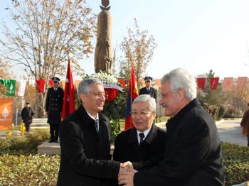 CENGİZ HAN - Moğolistan`ın Cumhuriyet Bayramı Çankaya`da Kutlandı
