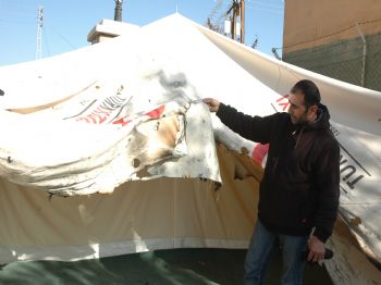 OSMANPAŞA - Van`da Bir Çadır Yangını Daha