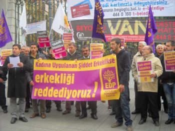 `kadına Şiddet Erkeklikse, Erkekliği Reddediyoruz`