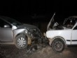 Bursa`da Otomobiller Kafa Kafaya Çarpıştı: 4 Yaralı