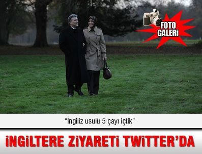 PRENS CHARLES - İngiltere ziyareti Twitter'da