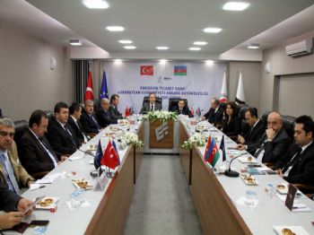 CENGIZ GÜL - Azerbeycan Büyükelçisi Eto Başkanı Harun Karacan'ı Ziyaret Etti