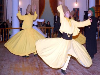 Gelibolu Mevlevihanesinde Sema Gösterisi
