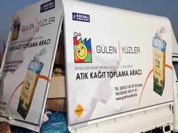 Gülen Yüzler Bin 450 Ton Atık Kağıt Topladı