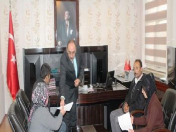 MUSTAFA İMAMOĞLU - Vefat Eden Köy Korucularının Ailelerine Tazminat Ödendi