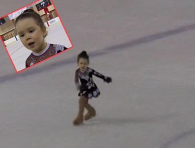 4 yaşında Türkiye Şampiyonasına hazırlanıyor