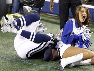 Amerikan futbolcusu amigo kızı ezdi