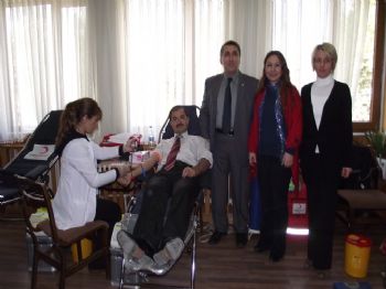 Bafra Orman İşletmesi'nden Kan Bağışı