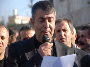 Bdp Batman'da Gözaltıları Protesto Etti