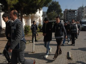 ORHAN KEMAL - Ceyhan'da Gözaltına Alınan Terör Yandaşları Adliyeye Sevk Edildi