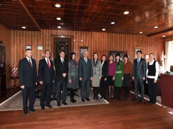 Kazak Öğretim Üyelerinin Ziyareti