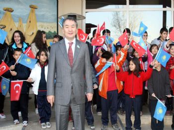 HASAN ÜNVER - Kazakistan Parlamento Başkanı Kayrat Mami Nevşehir'de (2)