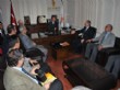 Sendika Başkanları Ak Parti İl Başkanı Dengiz'i Ziyaret Etti