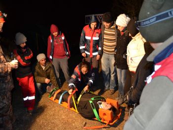 Umke'den -15 Derecede Afet Tatbikatı