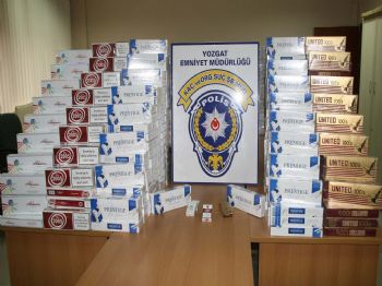 Yozgat Emniyeti 2011'de Kaçak Sigaraya Geçit Vermedi
