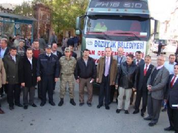 OKTAY KAYA - Bozüyük`ten Van`a Yardım