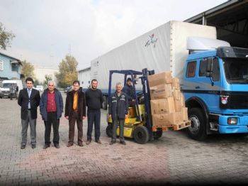Kocaeli Büyükşehir Belediyesi Van`a Yardım Etmeye Devam Ediyor