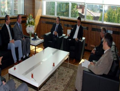 İBRAHIM GENÇ - Başkan Özhaseki'ye Ziyaretler