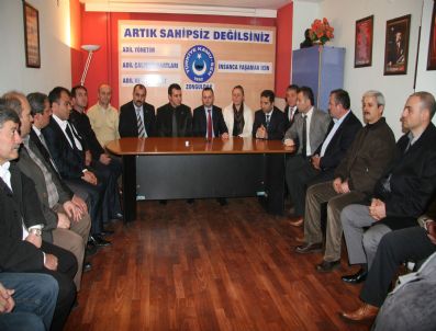 İSMAIL KONCUK - Mhp'den Kamu-sen'e Ziyaret