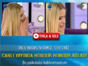 Simge Tertemiz hüngür hüngür ağladı