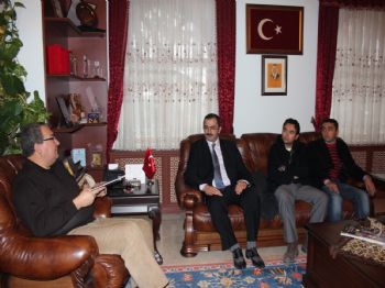 HASAN ÜNVER - Başbakanlık Uzman Yardımcıları Ünver`i Ziyaret Etti