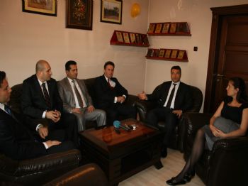ENERJISA - Enerjisa Başkent Yöneticileri Kilimli Belediye Başkanı Özdemir`i Ziyaret Etti