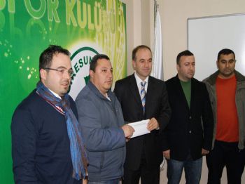 CENGIZ CINDEMIR - Giresunspor’a Bağışlar Devam Ediyor