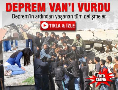 AZMI ÇELIK - Van Depreminin Ardından